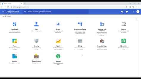 Google Workspace: Accessing Your Admin Console